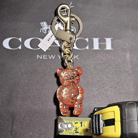 COACH - BEAR BAG CHARM (NWT) - Picture 9 of 11